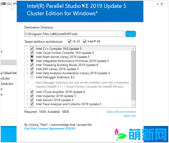Intel Parallel Studio XE 2019 Update 5 Windows 官方原版+激活许可证 MAC萌新网