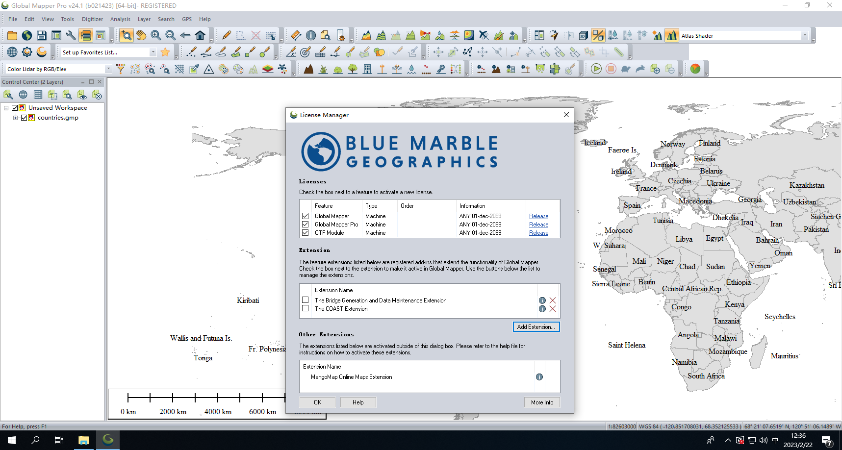 Global Mapper Pro 24 1 Win MAC   Vmware LVF9NubMX1 