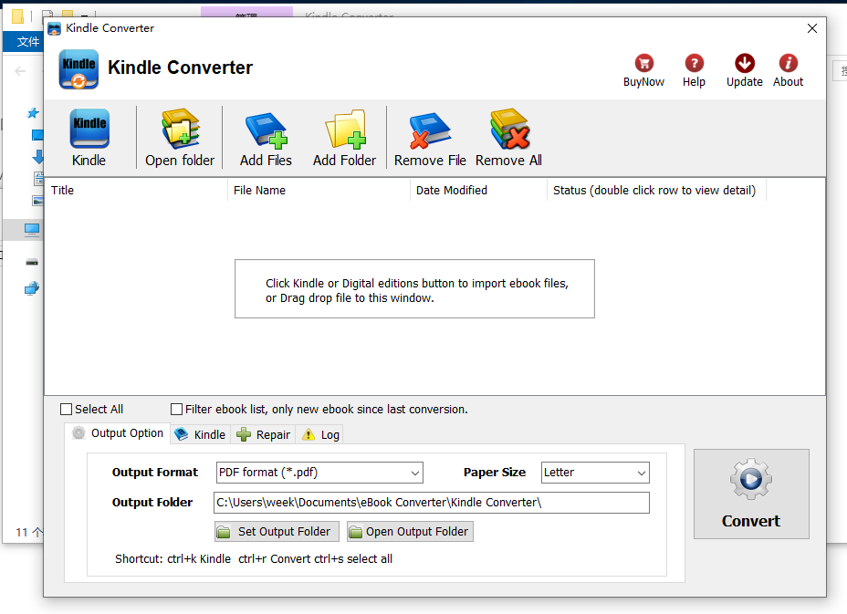 Kindle Converter 3.23.11020.391 download the new for windows