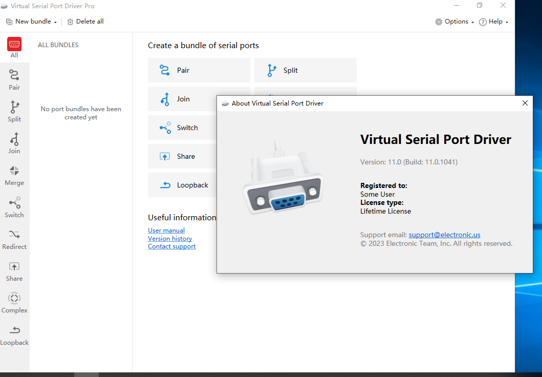 Virtual Serial Port Driver Pro 11.0.1041 Win虚拟串口软件 MAC萌新网
